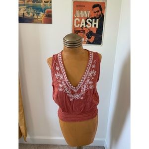 SALE** Others Follow daylight embroidered tank